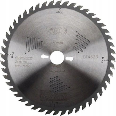 Teh sharre DeWalt Extreme General Purpose, 250mm, 48 dhëmbë, i verdhë