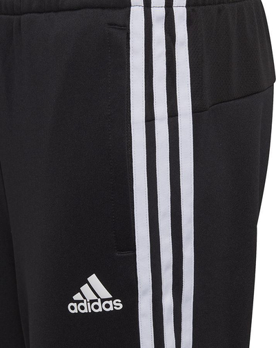 Pantallona çunash adidas Aeroready Primegreen Jr GT9417, pambuk poliester, me xhepa, të zeza