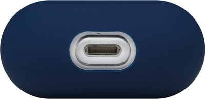 Mbulesë silikoni për AirPods Dbramante1928 Costa Rica, për gjeneratën e 2, plastikë e ricikluar, blu Pacific