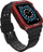 Rrip sportiv me kasë për Apple Watch 41 40mm, TPU, i kuq e zi
