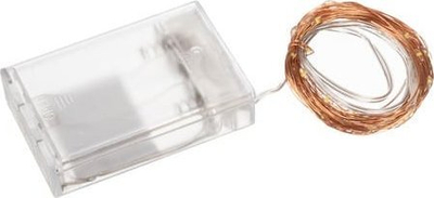 Garlandë artificiale dredhke me LED Decor 24538, 50 drita LED, jeshile