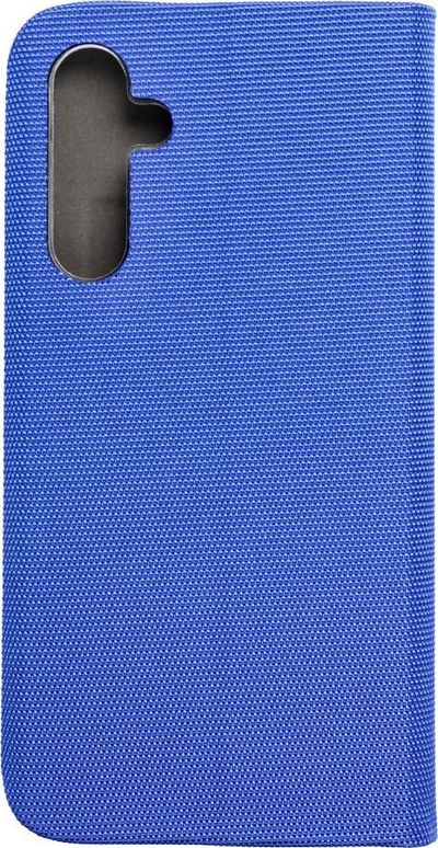 Këllëf libri OEM Sensitive për Samsung Galaxy A54 5G, me magnet, me mbajtëse, blu