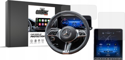 Shishe 2n1 Anti-Pressure për makinë, për Mercedes S Class W223 2020-2024, plastike, e zezë