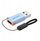 Адаптер USB 3.1 Vention, USB-A машки во USB-C женски, 10 Gbps, сив алуминиум