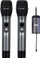 Mikrofon pa tela Dna Fu Dual, set me 2 mikrofona, wireless, i zi