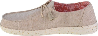 Женски обувки Hey Dude Wendy Chambray W 40058-2BK, текстил, беж
