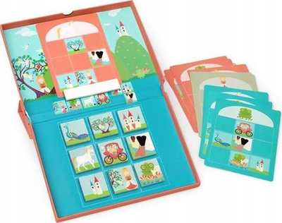 Lojë magnetike mësuese Scratch Princess And Unicorn, për kalamaj, me shumë ngjyra