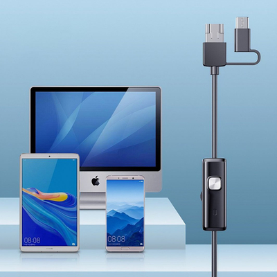 Kamerë endoskop inspektuese USB, 3.9mm, 5m, e zezë