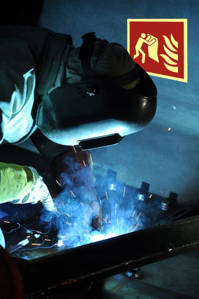 Противпожарно ќебе Procera Sign TDC BH BAF016C1PS, за ѕид, црвено