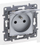 Prizë Legrand Niloe Selection 762137, 2P+E, IP44 16A 250V, alumini