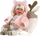Kukull Llorens Mimi Baby Doll, 42cm, me jastëk, shumengjyrshe
