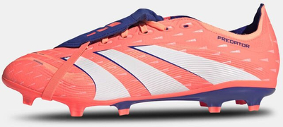 Këpucë futbolli Adidas Predator League Fold Over Tongue, fushë me bar natyral, Controlplate, portokalli