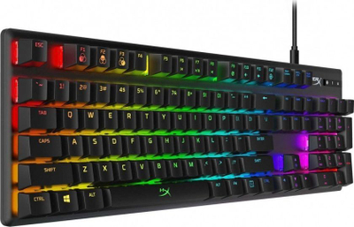 Tastierë HyperX Alloy Origins Aqua (4P5N9AA), e zezë