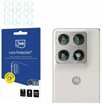 Заштитна фолија за леќи 3mk Lens Protection, Motorola Razr Fold, сет 4 парчиња, проѕирна