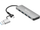 Hub USB Sandberg USB C dhe USB A në 4xUSB 3.0, alumin, gri