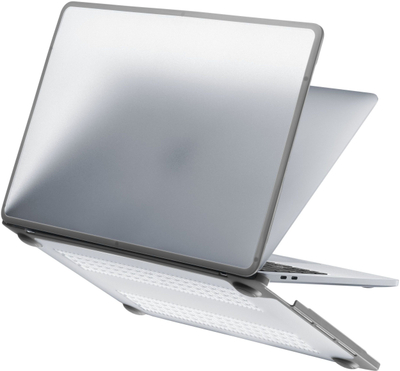 Kapak laptopi Cellularline Matt Hard Shell, për MacBook Air 16" 2021, polikarbonat, transparent