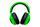 Kufje Razer Kraken, të gjelbërta