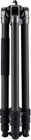 Tripod fotografik FotoPro Sherpa Max, 4 seksione, fibër karboni, gri