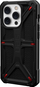 Maskë mbrojtëse UAG Monarch për iPhone 14 Pro, 6.1", kevlar, e zezë