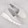 Женски чевли Filippo DP6161/24 WH, кожа, платформа wedge, бели
