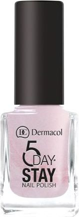 Llaks për thonj Dermacol Long-Lasting Nail Polish 5 Days Stay, nuanca 11 Mlnr.02 Sugar Sweet, afatgjatë
