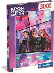 Puzzle Clementoni KPOP Demon Hunters, 300 pjesë, Super Color