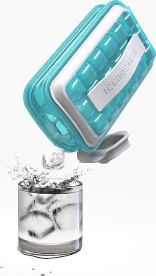 Formë akulli Icebreaker Nordic POP 1.5, 18 kube, 4 në 1, blu