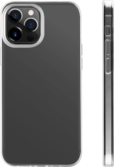 Kapak telefoni Vivanco Super Slim, për iPhone 13 Pro Max, TPU i butë, transparent