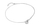 Qafore për femra Hot Diamonds Willow DN210, e argjendtë