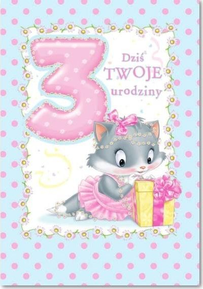 Kartolinë urimi Trend Birthday 3 MF08, me zarf