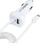 Karikues makine StarTech.com, Lightning 1m, 12W, 2 porta USB, i bardhë