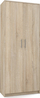Raft Topeshop OFFICE SHELF OLIV 2D, 8 rafte, me dyer, sonoma oak