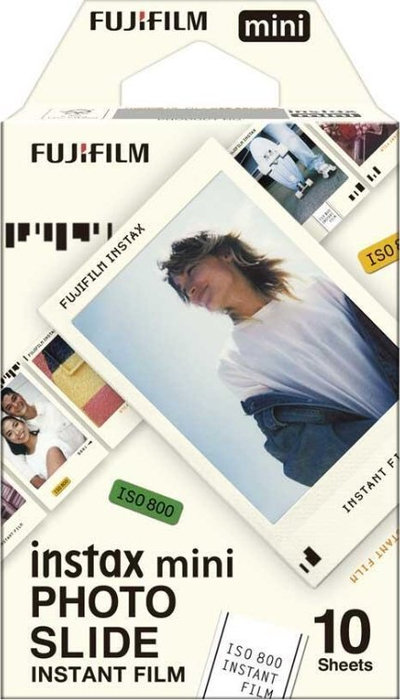 Film fotografik Fujifilm Instax Mini Photo Slide Frame, ISO 800, 10 shkrepje, shumëngjyrësh