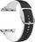 Рака за Apple Watch Beline, 38 40 41mm, силикон и кожа, бела и црна