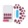 Thonj artificial KISS Gel Fantasy Magnetic (Set Us Free), 28 copë