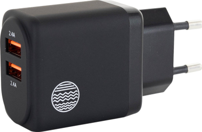 Karikues muri Opp Dual USB, 24W 4.8A, 2 porta USB, i zi