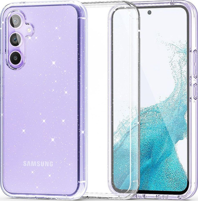 Маска за телефон Tech-Protect Flexair Hybrid за Samsung Galaxy S23 FE, проѕирна, со сјај