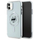 Mbrojtëse telefoni Karl Lagerfeld IML Metal Choupette Head, për iPhone 11 XR 6.1", MagSafe, e bardhë