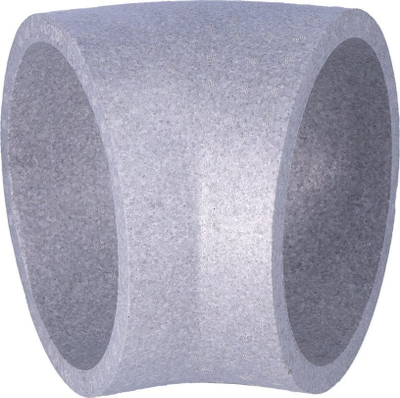 Bërthok ventilimi Heatpex ADK 200, 45°, i izolum, gri