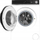 Lavatriçe Sharp ES-NFA810BW1NA-PL, 8kg, motor inverter, e bardhë