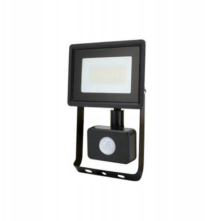 Reflektor LED BEMKO SMD, 20W, 4000K, me sensor lëvizje, i zi