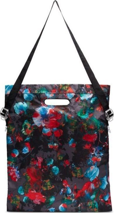 Çantë tote Nike Stash Tote AOP, 13L, palosëse, me lule, shumëngjyrëshe