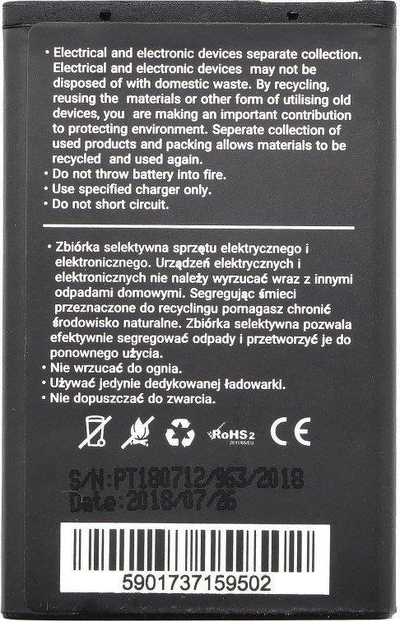 Bateri telefoni Blue Star për Nokia 6101 6100 6300, 800 mAh, Li Ion