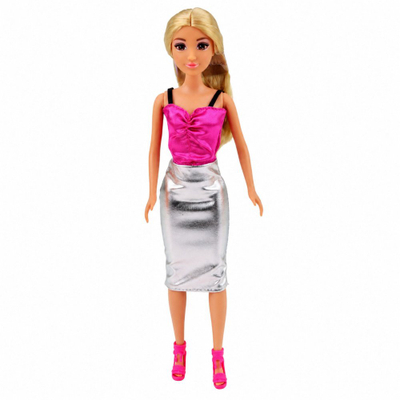 Kukull LeanToys Anlily Designer Clothes, 30cm, me makinë qepëse dhe aksesorë, truproze