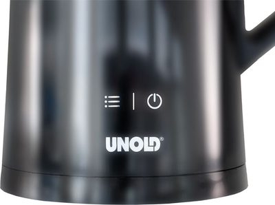Ibrik elektrik Unold Rapid Kettle 18415, 1.5L, 1800W, me ekran digjital, i zi