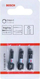 Set bitash yll Bosch 2608522479, 3 pjesë, shank 1/4" Hex