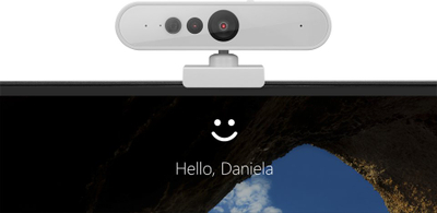 Веб камера Lenovo 510 FHD, Full HD, вградени микрофони, сива Cloud