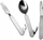 Set takëmi palosës Lifeventure Folding Cutlery Set, çelik inoks, argjendtë