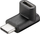 Adapter USB Type C Goobay, USB C F në USB C M, 90°, i zi