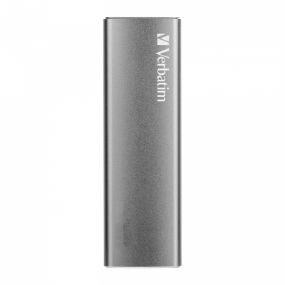 Disk i jashtëm Verbatim SSD, 1TB, USB 3.2 Gen 2, i hirtë